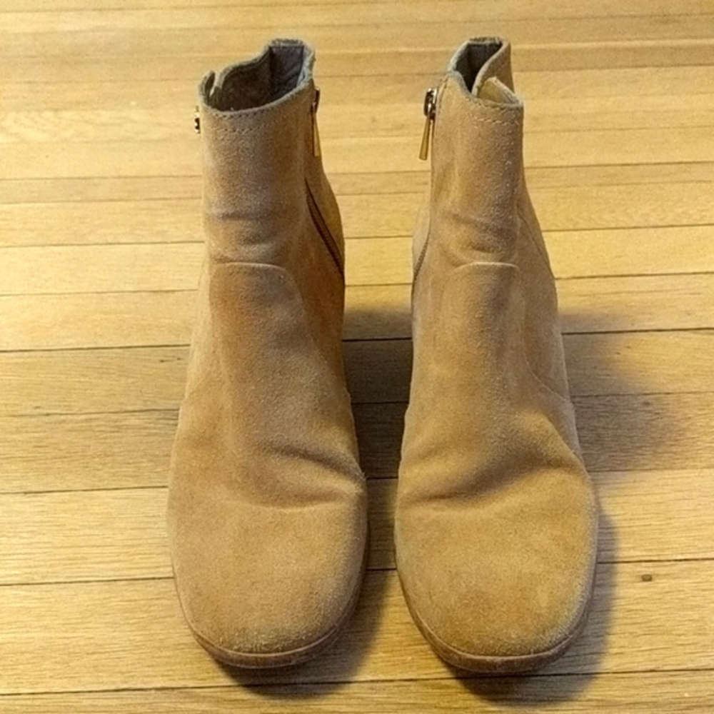 Tory Burch Sabe Suede Booties - Picture 2 of 7